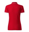 Perfection plain galléros póló női F1 piros XL