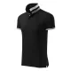 Collar Up galléros póló férfi fekete 3XL