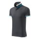 Collar Up galléros póló férfi light anthracite M