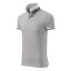 Collar Up galléros póló férfi ezüstszürke 2XL