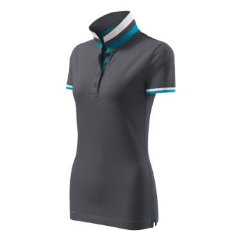 Collar Up galléros póló női light anthracite XS