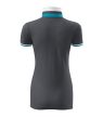 Collar Up galléros póló női light anthracite 2XL