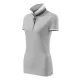 Collar Up galléros póló női ezüstszürke 2XL