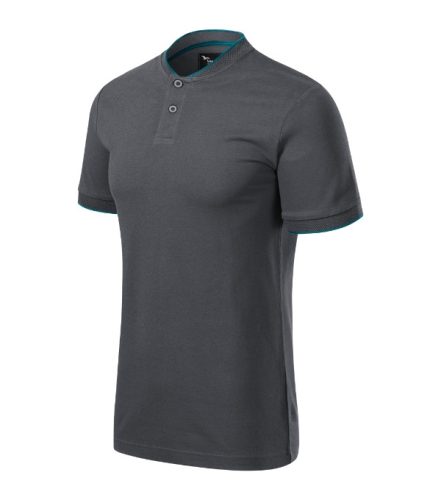 Diamond galléros póló férfi light anthracite 3XL