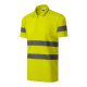 HV Runway galléros póló unisex fluoreszkáló sárga L