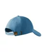 6P sapka unisex azúrkék állitható
