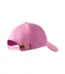 6P sapka unisex rózsaszín állitható