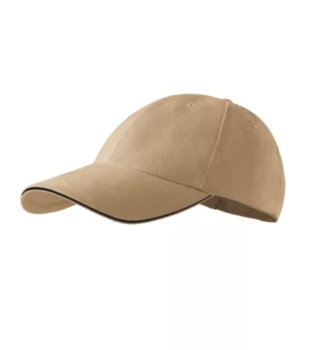 Sandwich 6P sapka unisex homok állitható