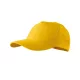 5P sapka unisex sárga állitható