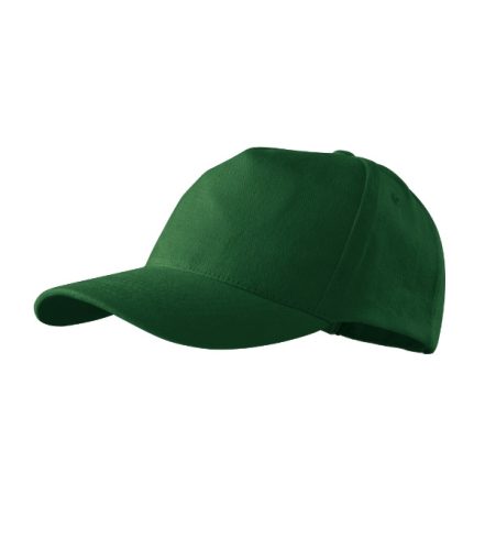 5P sapka unisex üvegzöld állitható