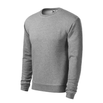   Essential felső férfi/gyerek sötétszürke melírozott 158 cm/12 éves