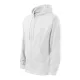 Trendy Zipper felső férfi fehér 3XL