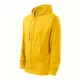 Trendy Zipper felső férfi sárga 3XL