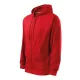 Trendy Zipper felső férfi piros 3XL