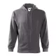 Trendy Zipper felső férfi acélszürke 2XL
