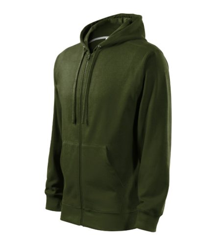 Trendy Zipper felső férfi military 3XL