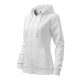 Trendy Zipper felső női fehér 2XL