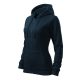 Trendy Zipper felső női tengerészkék XS