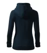 Trendy Zipper felső női tengerészkék XL