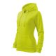 Trendy Zipper felső női lime L