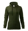 Trendy Zipper felső női military 2XL