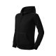 Trendy Zipper felső gyerek fekete 146 cm/10 éves