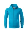 Trendy Zipper felső gyerek türkiz 134 cm/8 éves