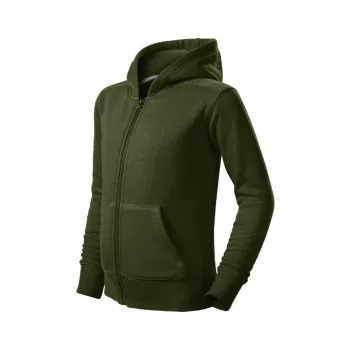 Trendy Zipper felső gyerek military 158 cm/12 éves