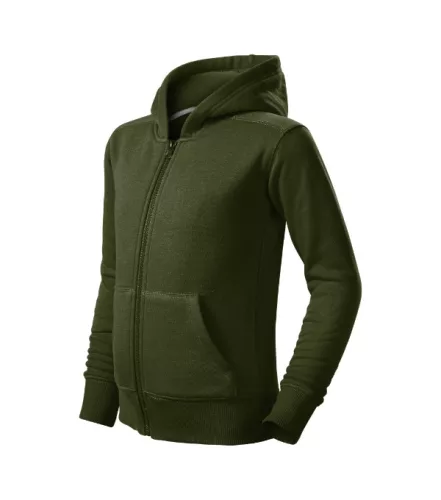 Trendy Zipper felső gyerek military 146 cm/10 éves