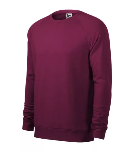 Merger felső férfi melírozott vörös szilva S