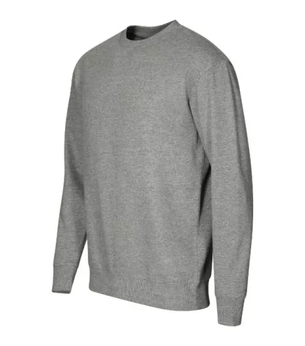 Crew felső unisex sötétszürke melírozott 2XL