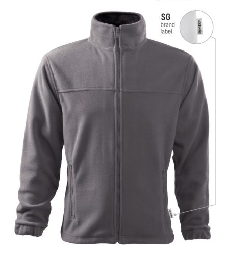 Jacket polár férfi acélszürke 36 (brand label) XL