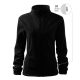 Jacket polár női fekete 01 (brand label) M