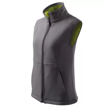 Vision softshell mellény női acélszürke XS