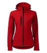 Performance softshell kabát női piros M