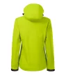 Performance softshell kabát női lime L