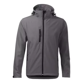 Performance softshell kabát férfi acélszürke S