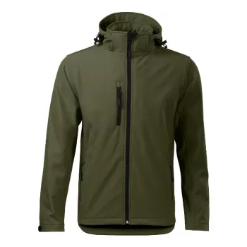 Performance softshell kabát férfi military M
