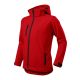 Performance softshell kabát gyerek piros 122 cm/6 éves