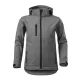 Performance softshell kabát gyerek acélszürke 122 cm/6 éves