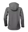 Performance softshell kabát gyerek acélszürke 134 cm/8 éves
