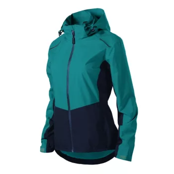 Rainbow jacket női smaragdzöld S