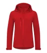 Trail softshell kabát női piros L