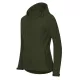 Trail softshell kabát női military L