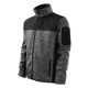 Casual softshell kabát férfi kötött melanzs szürke M