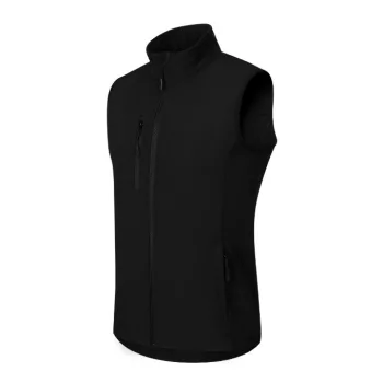 Trail softshell mellény férfi fekete S