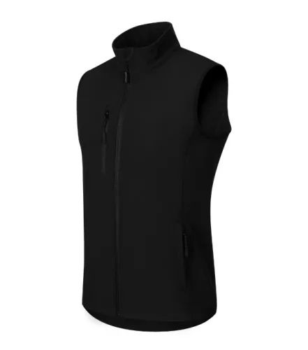 Trail softshell mellény férfi fekete S