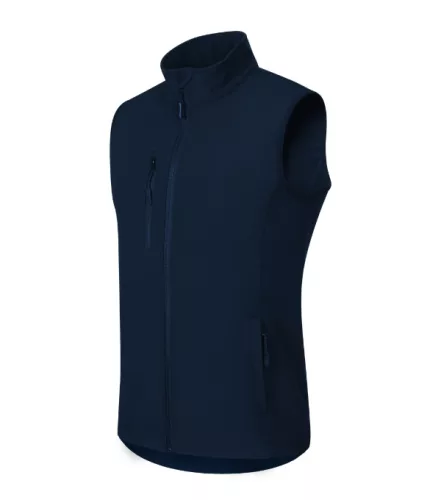 Trail softshell mellény férfi tengerészkék 4XL