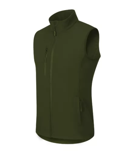 Trail softshell mellény férfi military XL