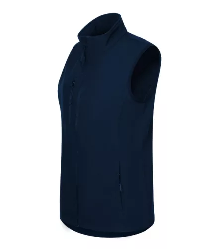 Trail softshell mellény női tengerészkék 3XL